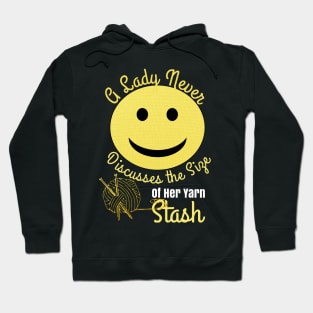 Love of Yarn Knitting Design Hoodie